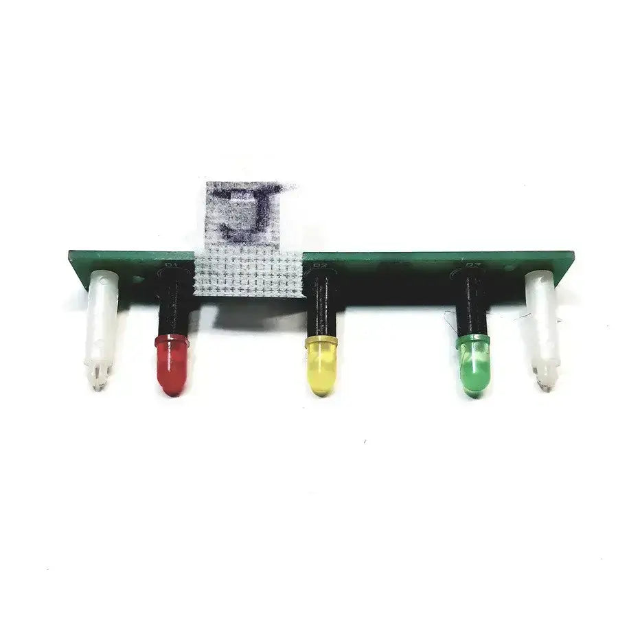 Hill-Rom Three 3 Light Bulb Strip D1 Red D2 Yellow D3 Green Indicator Light Strip, second-hand product photo 1