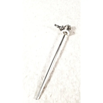 Stainless steel ths arthroscopy sheath with slender polished shaft and complex jointed head for 5mm arthroscopy use