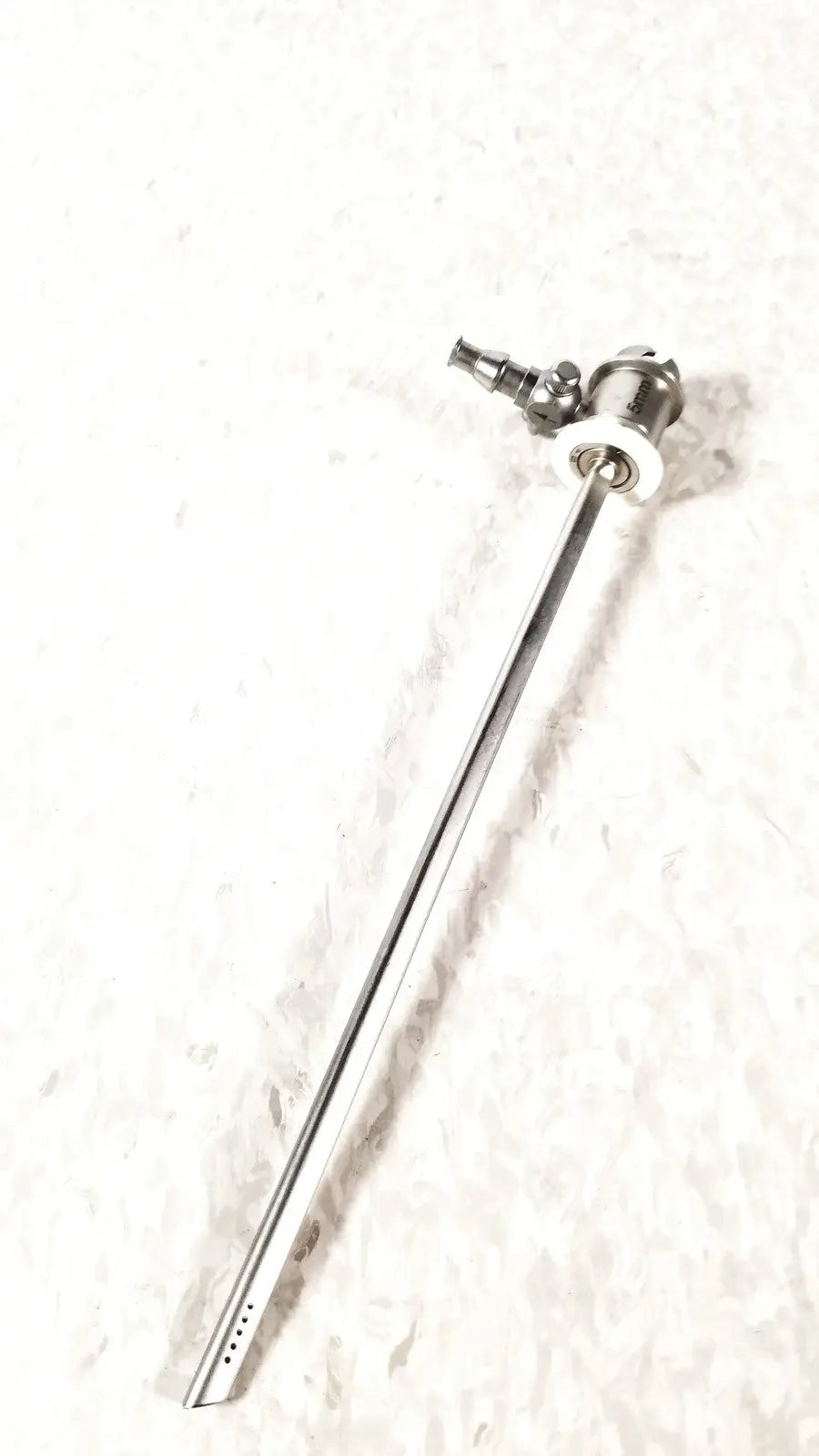 Stainless steel ths arthroscopy sheath with slender polished shaft and complex jointed head for 5mm arthroscopy use