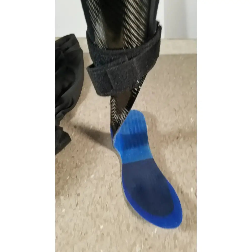 Thuasne SpryStep Carbon Fiber AFO Orthotic Right Foot Drop Brace, Small Ankle-Foot Orthosis (AFO), second-hand product photo 12