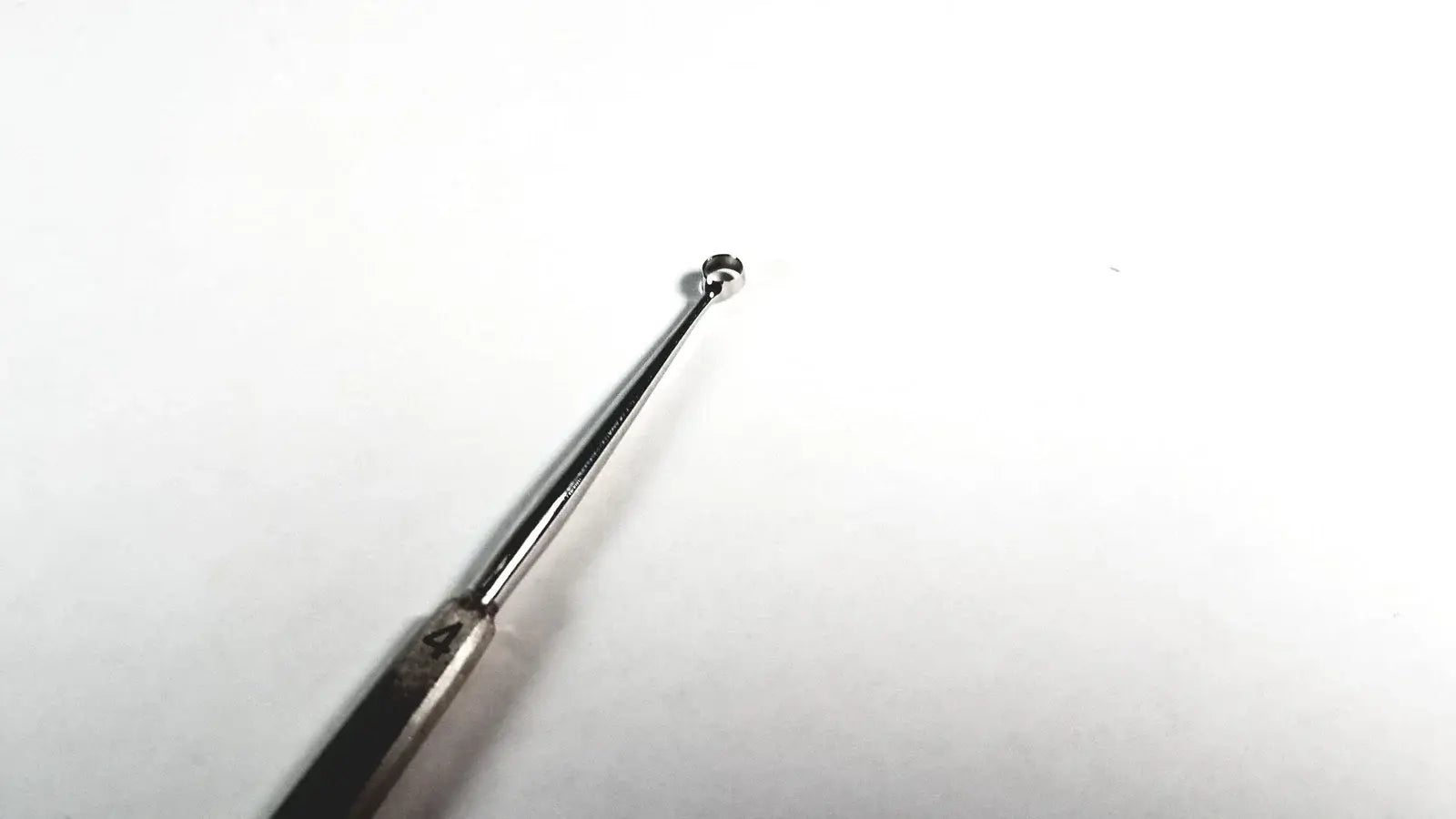 Reuse Medical Tiemann Surgical Dermal Curette Size 4 105-755-4 Stainless Steel Instrument Centrifuge Tubes, second-hand product photo 3