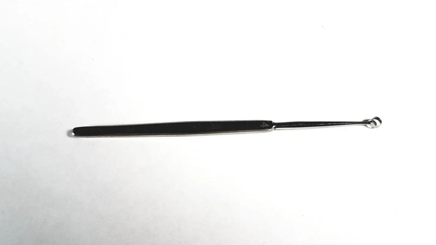 Reuse Medical Tiemann Surgical Dermal Curette Size 4 105-755-4 Stainless Steel Instrument Centrifuge Tubes, second-hand product photo 2