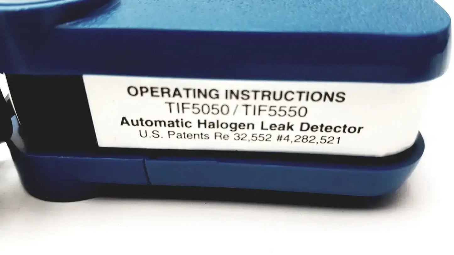 TIF 5550a Automatic Halogen Leak Detector With Case Manual Halogen Leak Detector, second-hand product photo 8