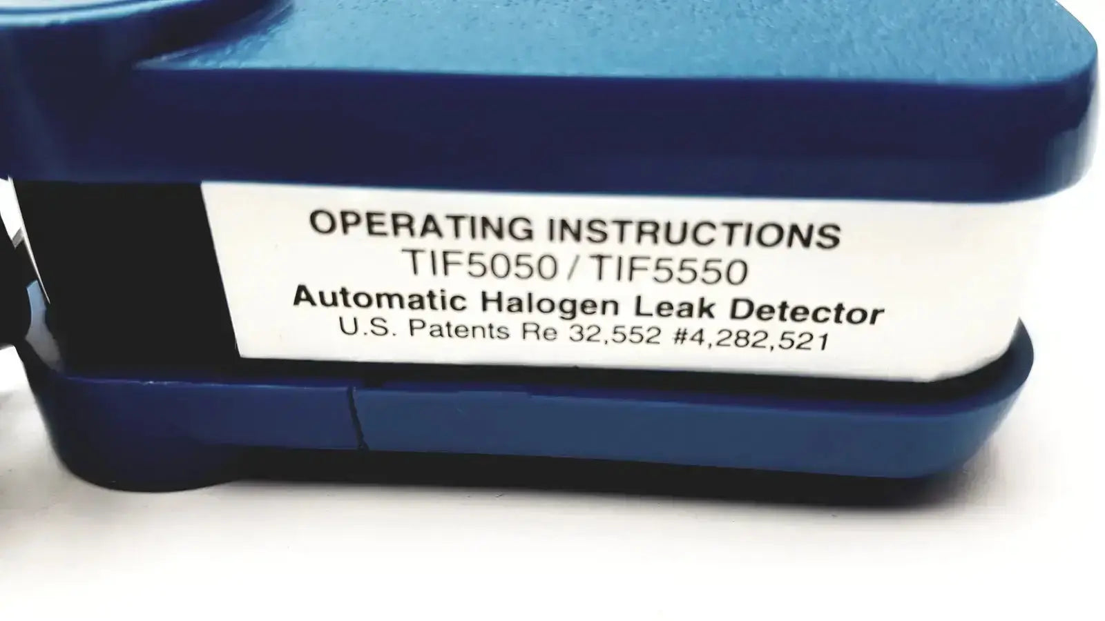 TIF 5550a Automatic Halogen Leak Detector With Case Manual Halogen Leak Detector, second-hand product photo 8