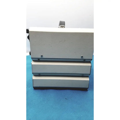 White metal case with black handle and silver screws for timeter instrument corporation rt-200 calibration analyzer
