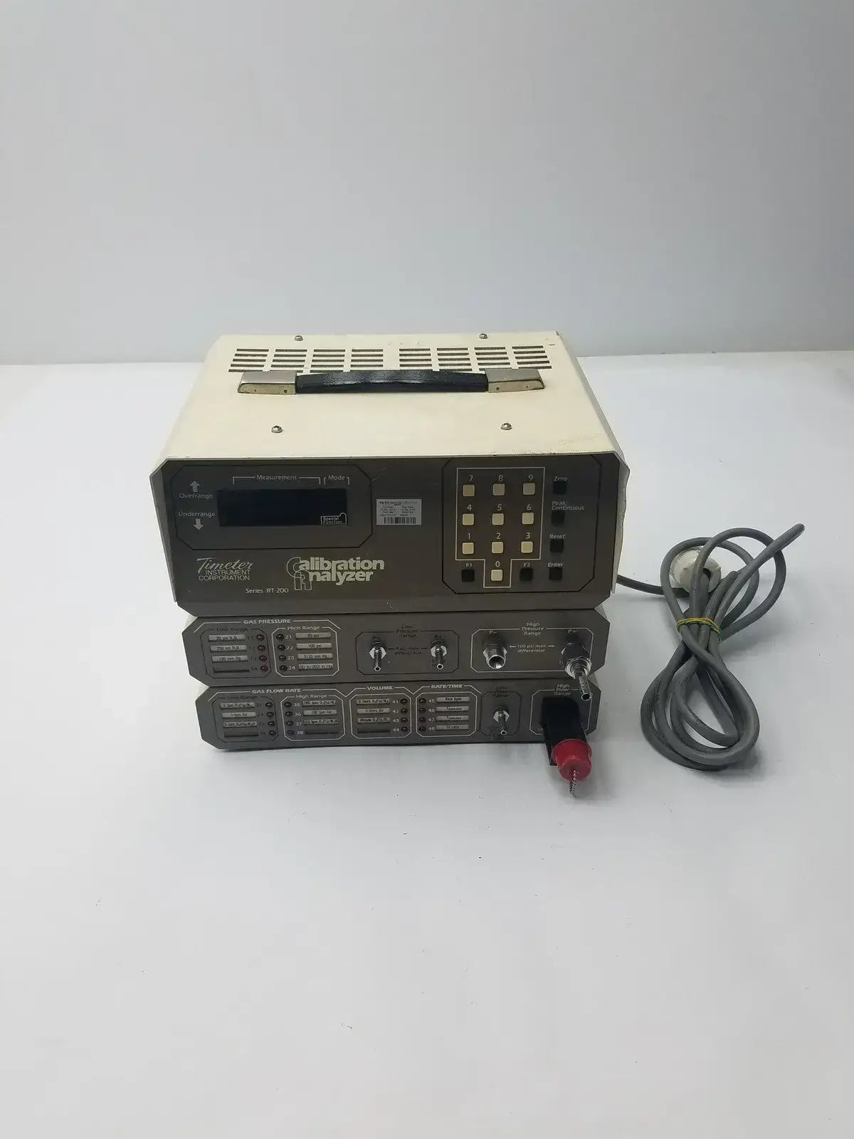 Timeter Instrument Corporation Timeter Instrument RT-200 Calibration Analyzer Control Module Calibration Analyzer Control Module, as-is (for parts) product photo 1