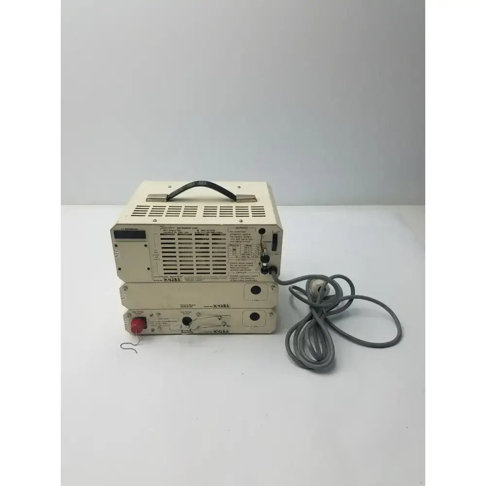 Timeter Instrument Corporation Timeter Instrument RT-200 Calibration Analyzer Control Module Calibration Analyzer Control Module, as-is (for parts) product photo 3