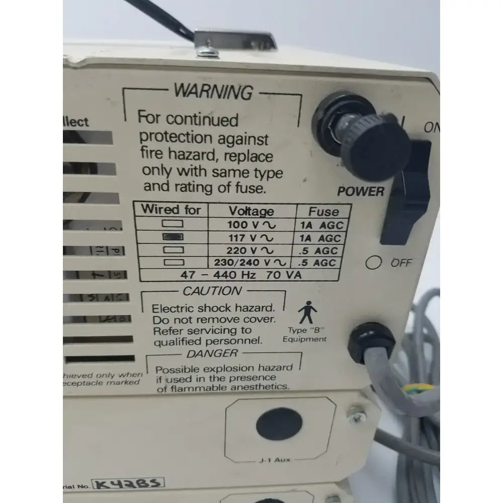 Timeter Instrument Corporation Timeter Instrument RT-200 Calibration Analyzer Control Module Calibration Analyzer Control Module, as-is (for parts) product photo 4