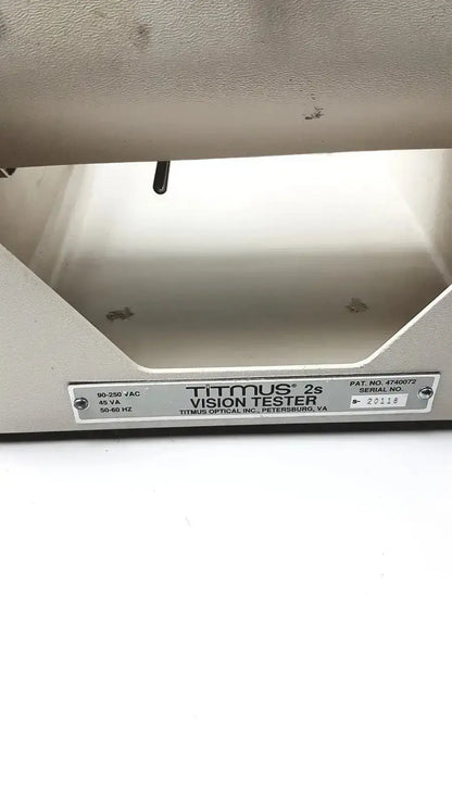 Titmus Optical II Vision Tester Vision Tester, second-hand product photo 5