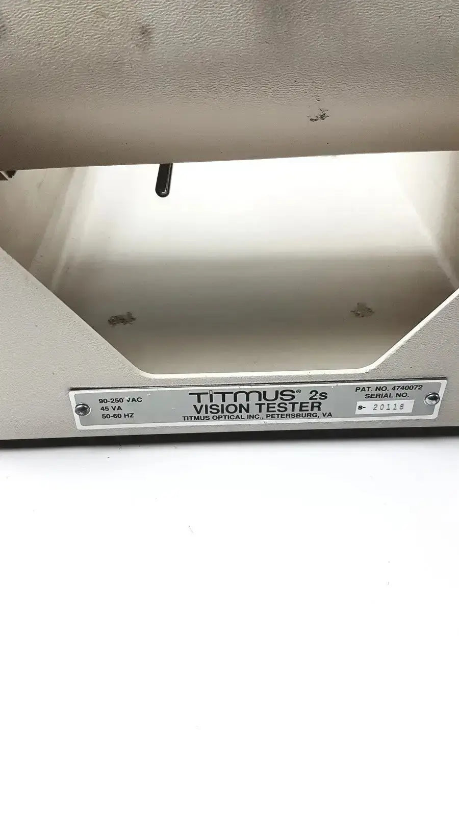 Titmus Optical II Vision Tester Vision Tester, second-hand product photo 5