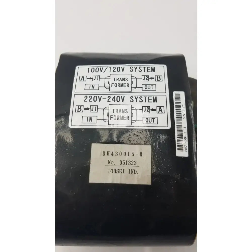 Tohsei Ind 3H30015-0 Transformer, 220V-240V System Transformer, second-hand product photo 6