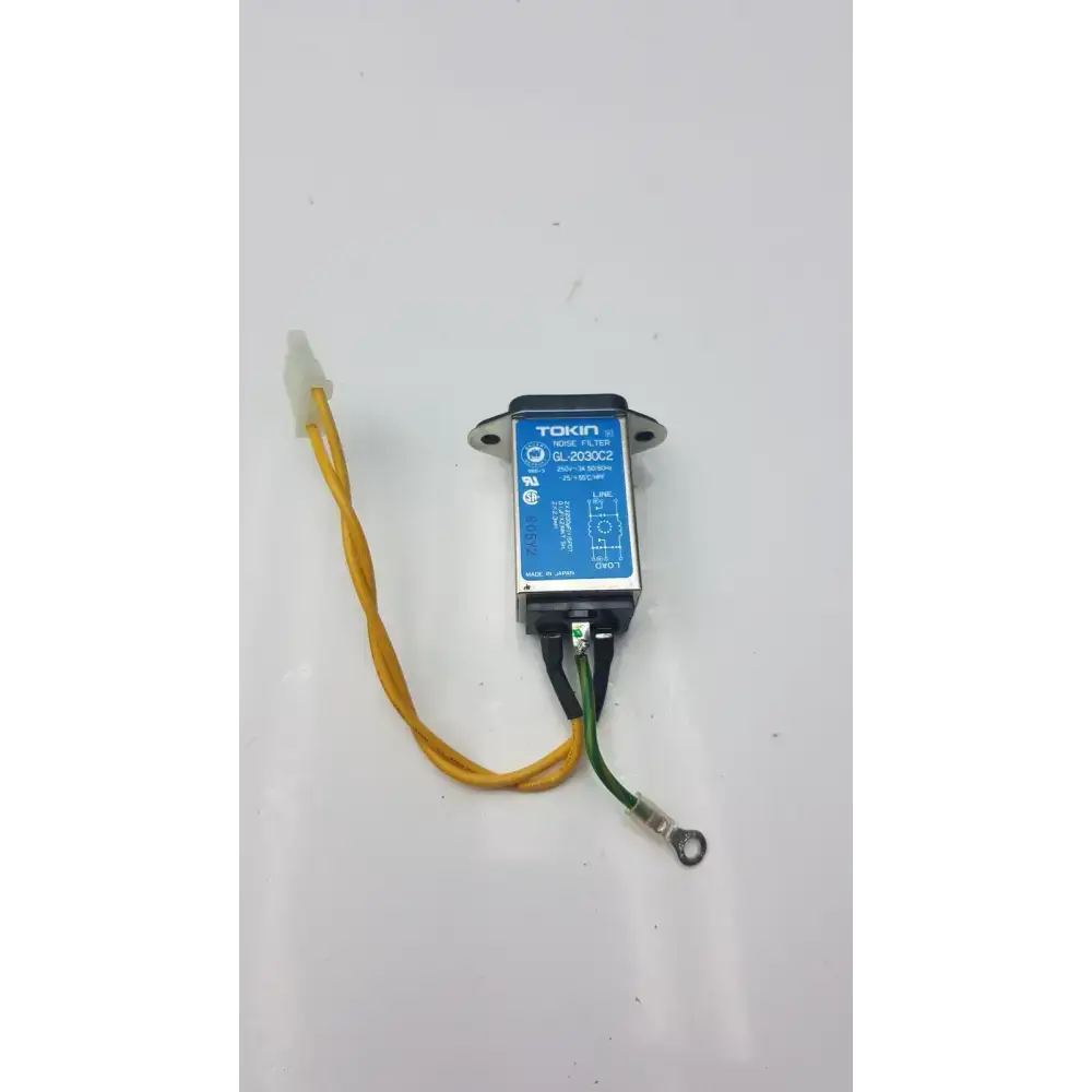 TOKIN Noise Filter GL-2030C2 250V, 3 Amp 50/60Hz EMI/RFI Noise Filter, second-hand product photo 1