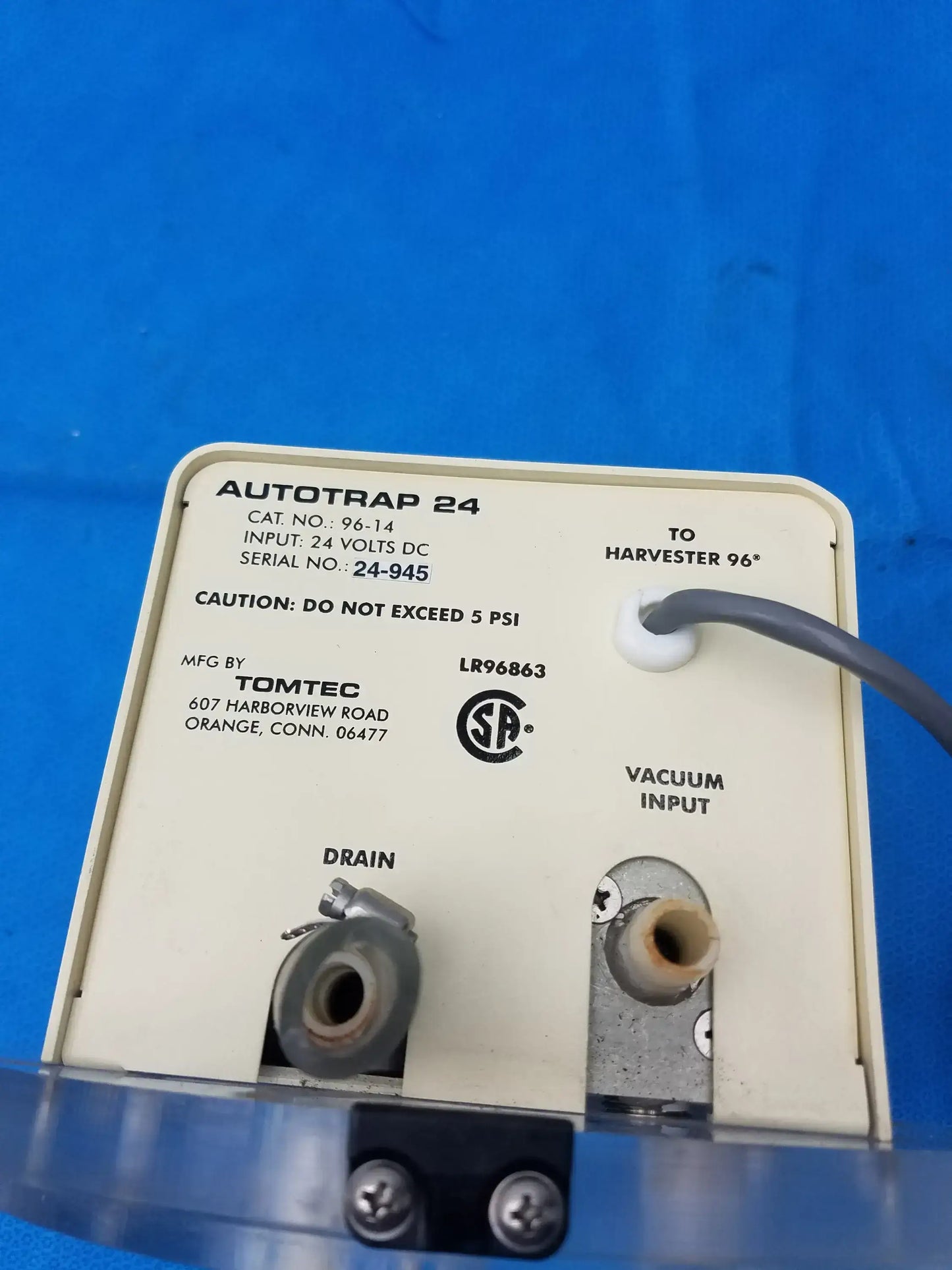 Tomtec AutoTrap 24 CAT # 96-14 AutoTrap 24, second-hand product photo 10