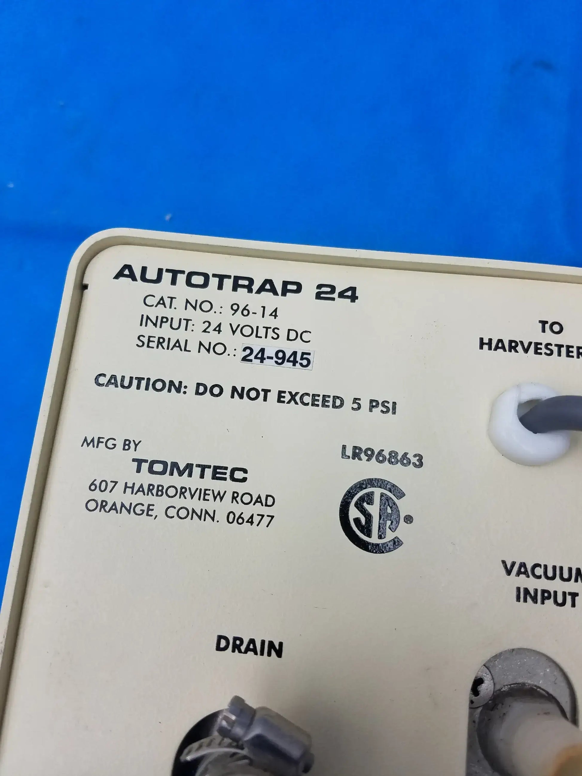 Tomtec AutoTrap 24 CAT # 96-14 AutoTrap 24, second-hand product photo 11