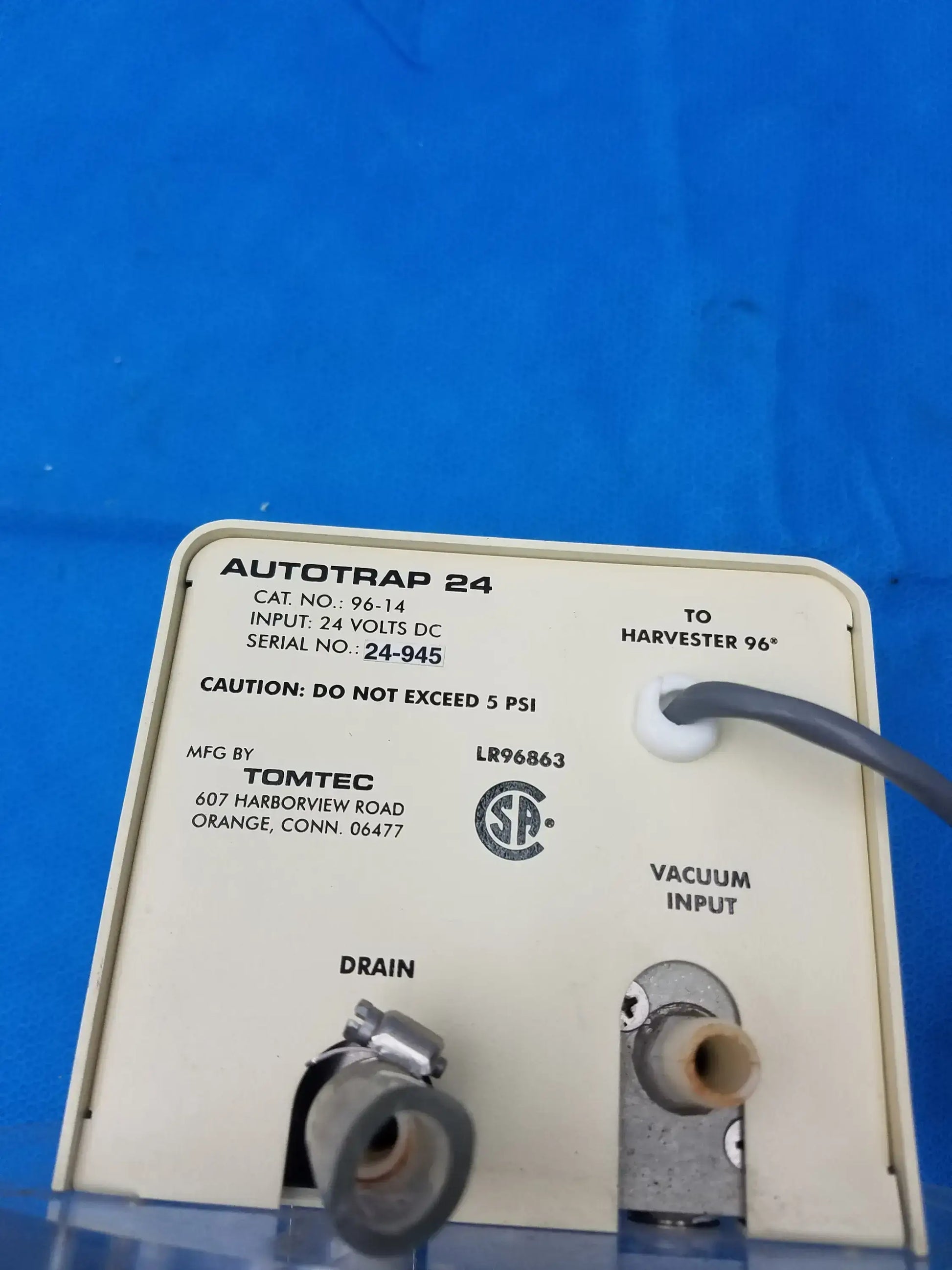 Tomtec AutoTrap 24 CAT # 96-14 AutoTrap 24, second-hand product photo 9