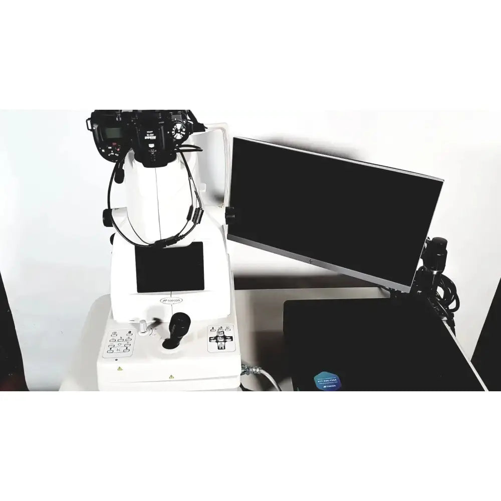 Topcon TRC NW8 Retinal Camera With Computer & Camera Retinal Camera, second-hand product photo 1