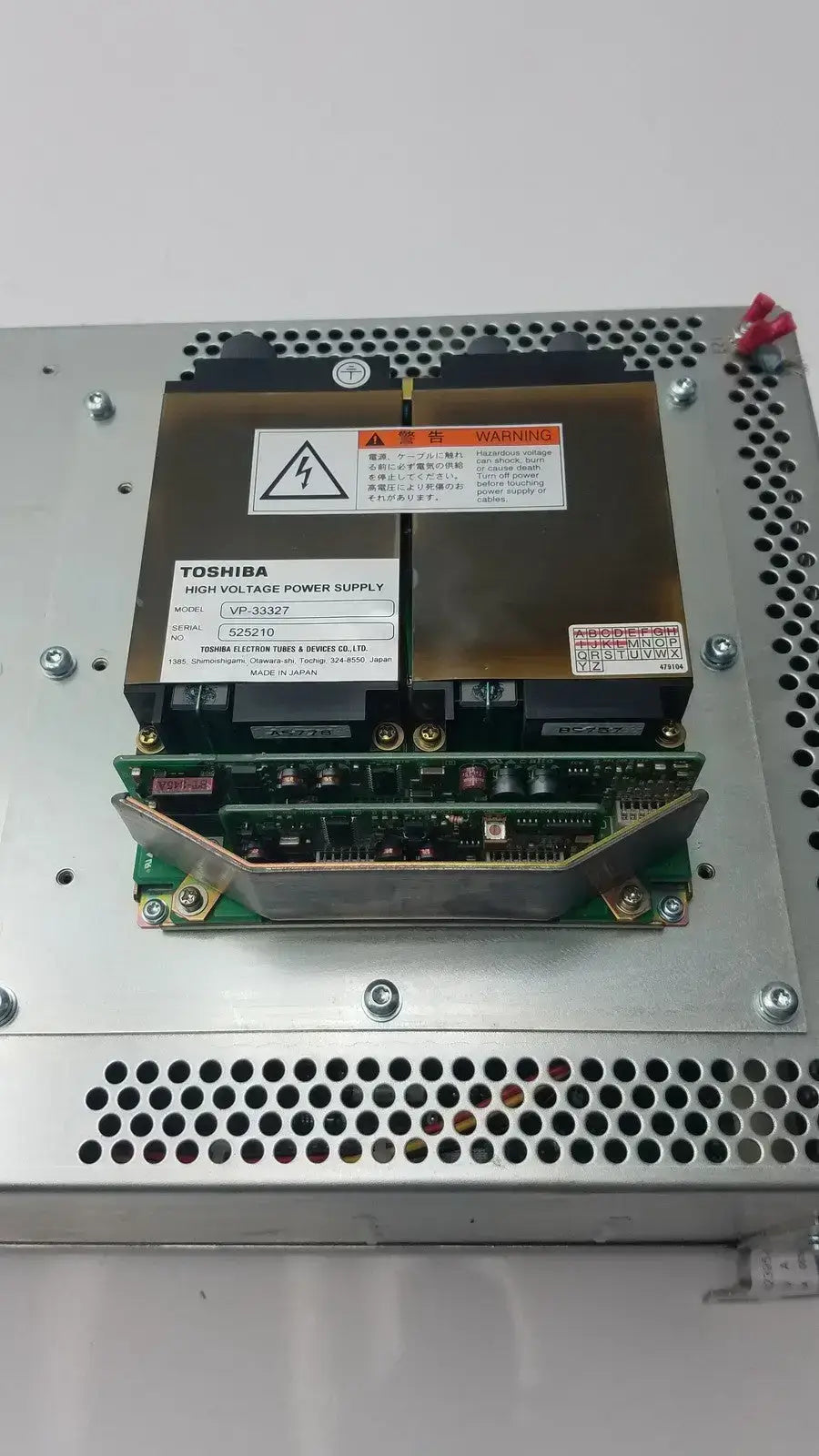 Toshiba High Voltage Power Supply VP-33327 High Voltage Power Supply, second-hand product photo 7