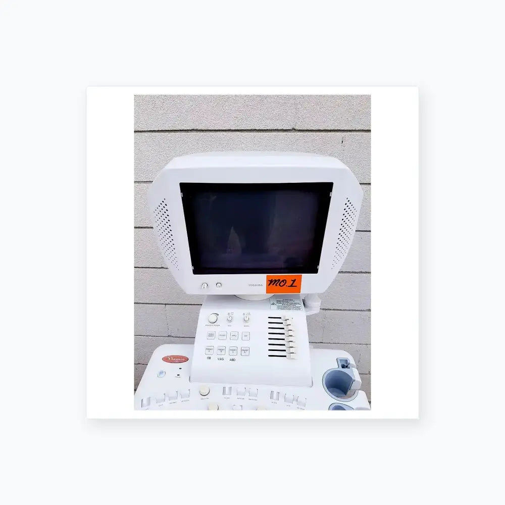 Reuse Medical Toshiba Nemio 10 Ultrasound Machine, Missing Parts, AS-IS Ultrasound Machines, as-is (for parts) product photo 1