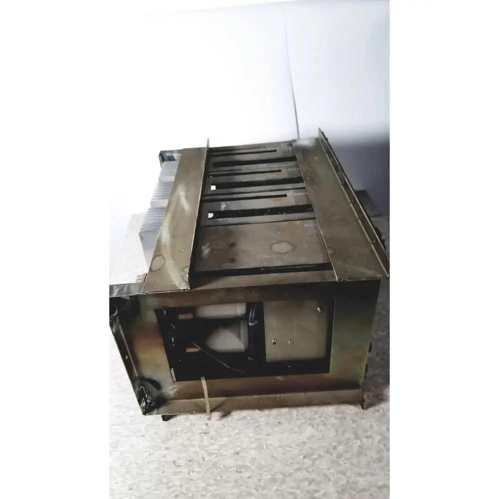 Industrial-grade metal ventilation unit with ribbed top for toshiba ra power rad92-1008 dc power supply 1kva