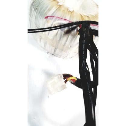 Black electrical cable with clear plastic connector and multicolored wires for toshiba transformer bsm31-4471e xario ultrasound