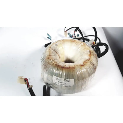 Burnt translucent plastic toshiba transformer bsm31-471e with white label kitamura kiden for xario ultrasound use
