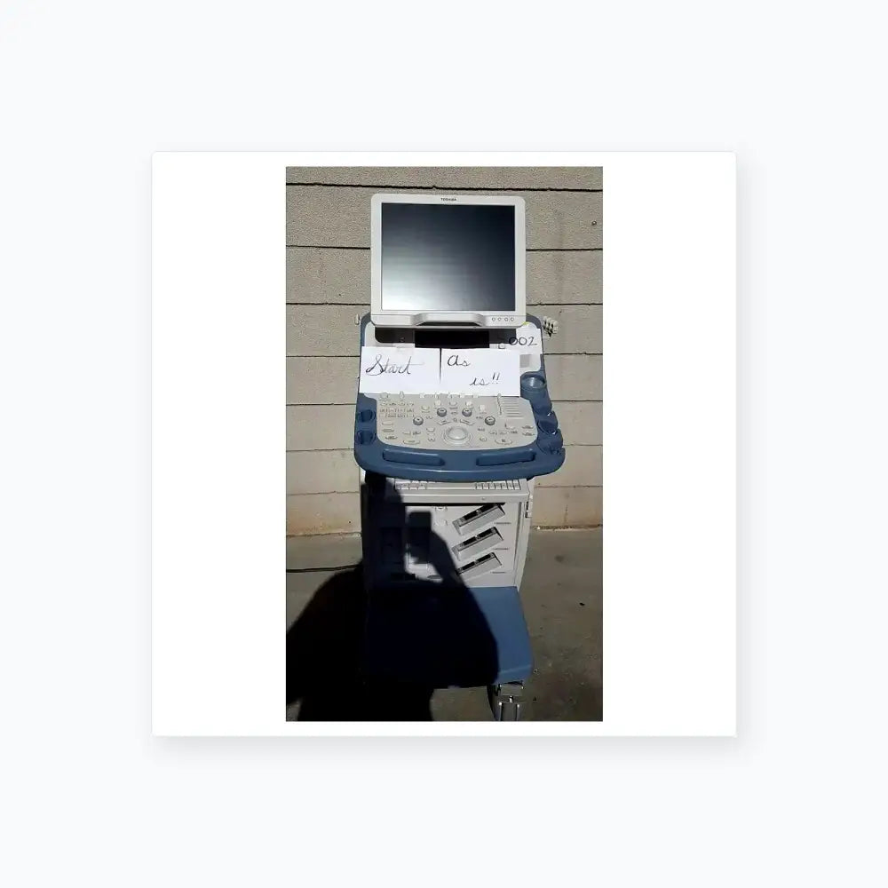 Toshiba Xario XG SSA-660A Diagnostic Ultrasound Machine BSM31-7130 Diagnostic Ultrasound Machine, second-hand product photo 1