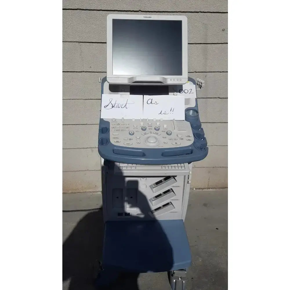 Toshiba Xario XG SSA-660A Diagnostic Ultrasound Machine BSM31-7130 Diagnostic Ultrasound Machine, second-hand product photo 1