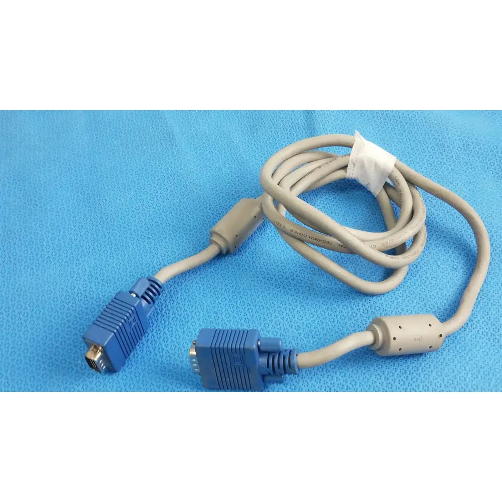 Reuse Medical Total Technologies 15-Pin VGA Male to Male Monitor Cable Medical Cables & Cords, second-hand product photo 1