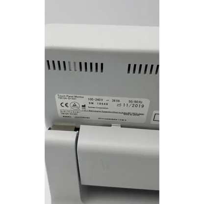 Sysmex Touch Panel Monitor Model TM104-SYX01 Touch Panel Monitor, second-hand product photo 4