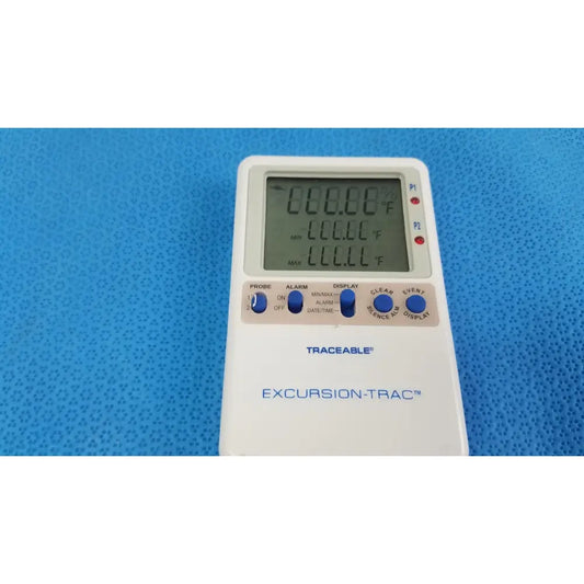 Reuse Medical Traceable Excursion-Trac Datalogging Thermometer Other Medical & Lab Equipment, as-is (for parts) product photo 1