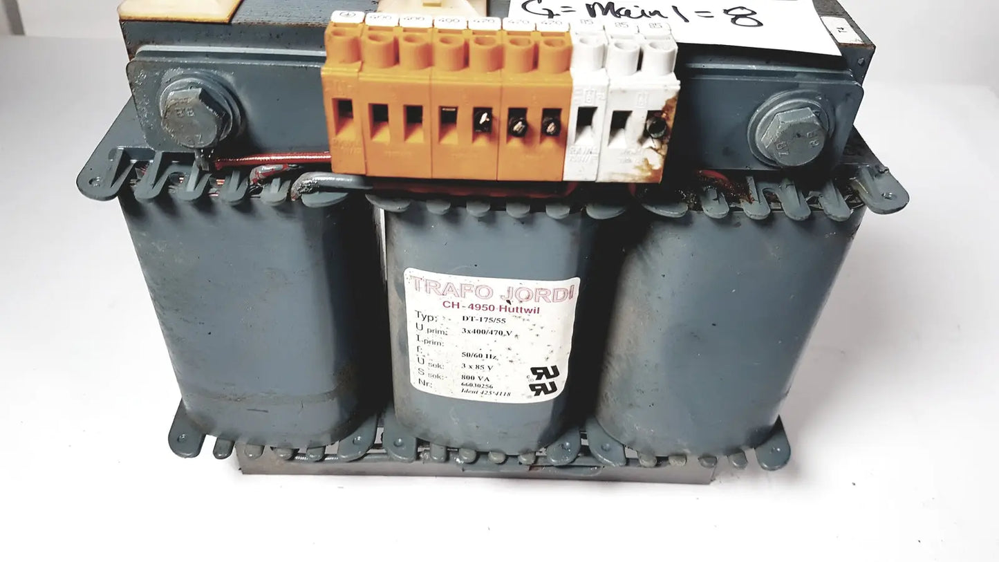 Reuse Medical TRAFO JORDI CH-4950 Huttwil Transformer DT-175/55 (EV2) Power Transformers, second-hand product photo 1