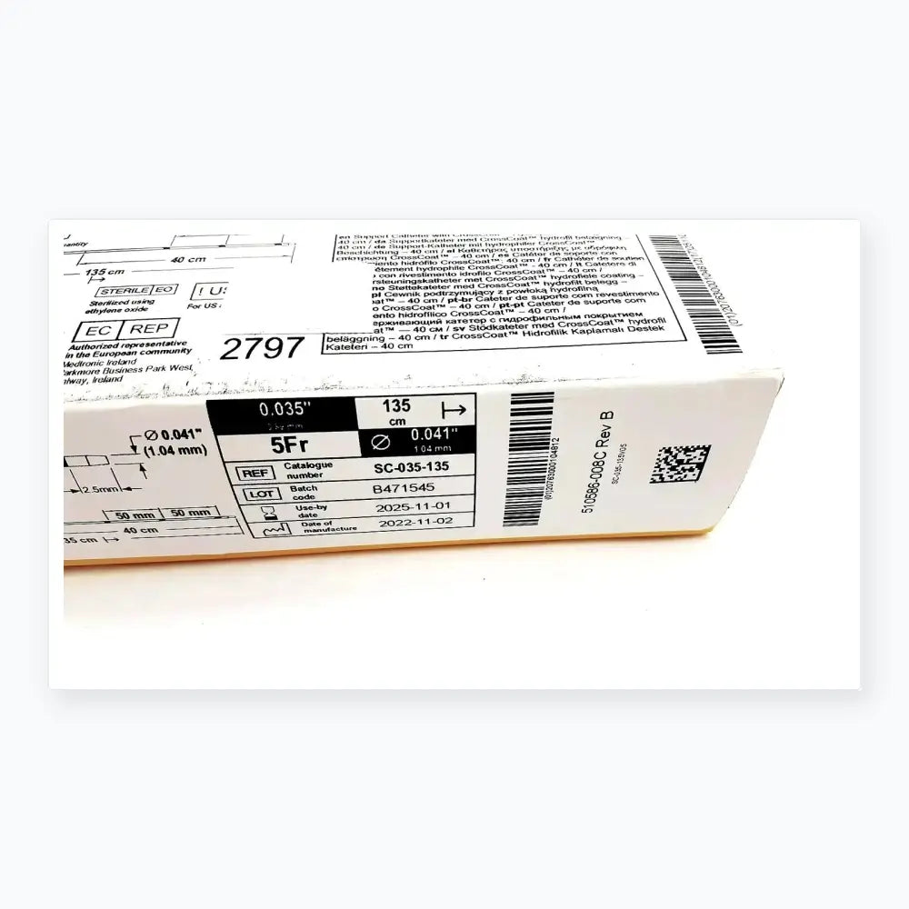 TrailBlazer Support Cattheter 5Fr EV3 Ref: SC-035-135 Support Catheter, new product photo 5