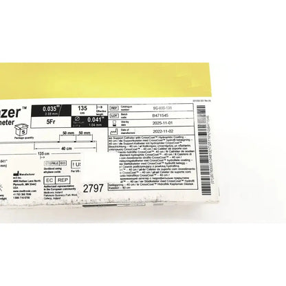 TrailBlazer Support Cattheter 5Fr EV3 Ref: SC-035-135 Support Catheter, new product photo 6
