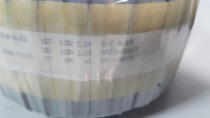 Ulverco TRANSFORMER N15294 PRI 115V SEC 115V 5.2A 20V 4A N Transformer, second-hand product photo 5