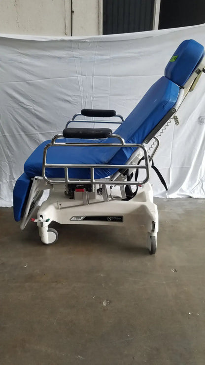 Reuse Medical Equipment TransMotion Medical TMM5 Mobile Surgical Stretcher Chair Powered Examination Chairs, second-hand product photo 4