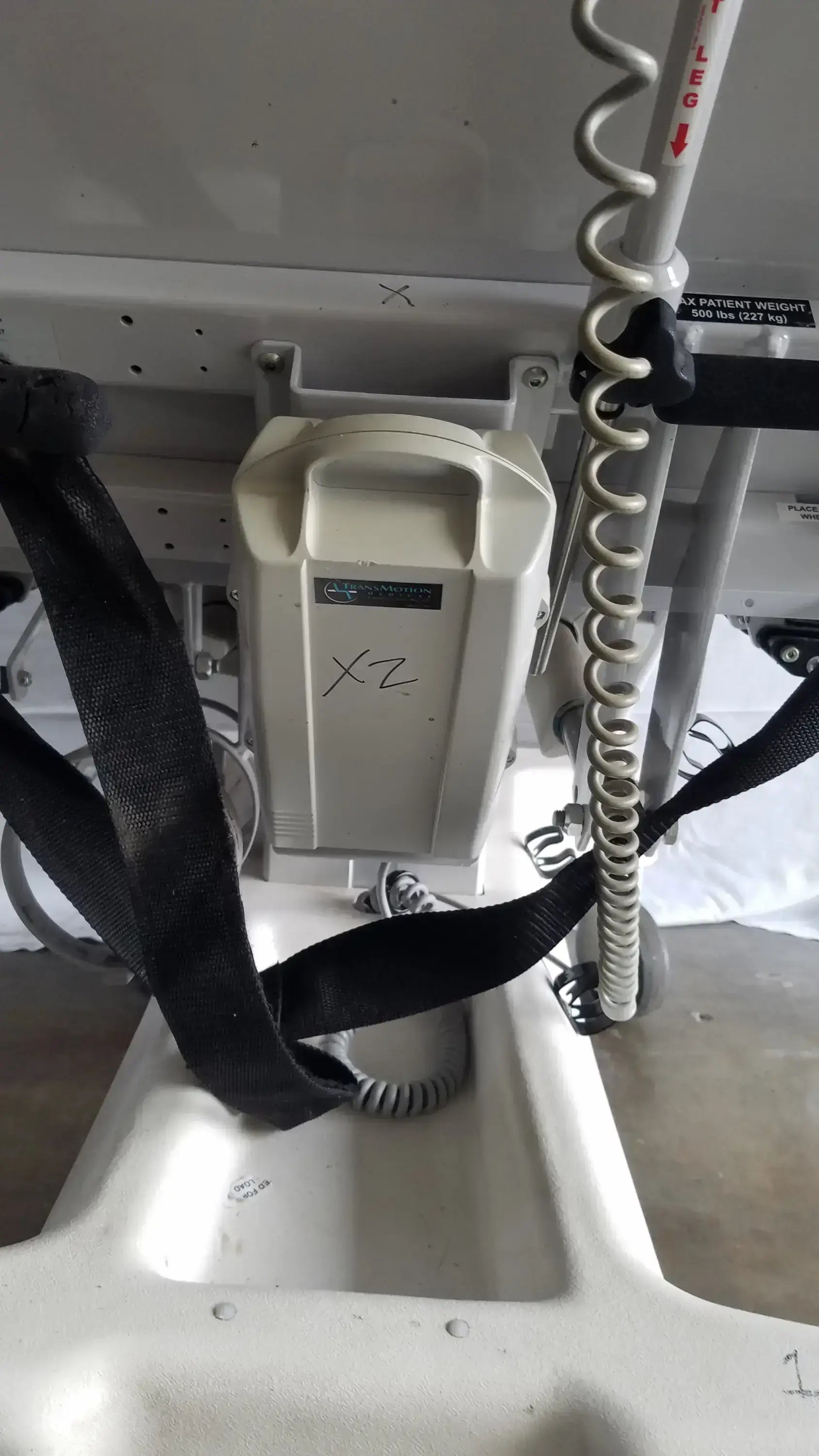 Reuse Medical Equipment TransMotion Medical TMM5 Mobile Surgical Stretcher Chair Powered Examination Chairs, second-hand product photo 12