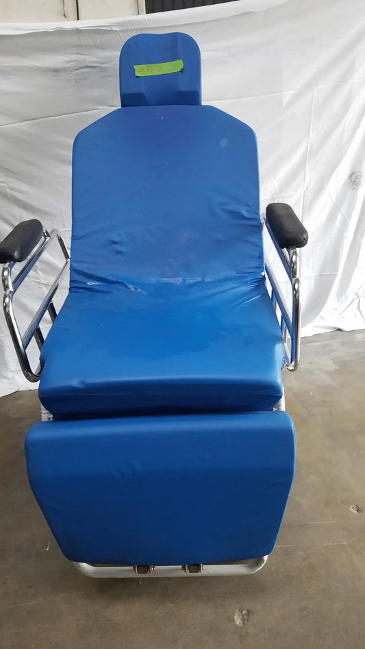 Reuse Medical Equipment TransMotion Medical TMM5 Mobile Surgical Stretcher Chair Powered Examination Chairs, second-hand product photo 2