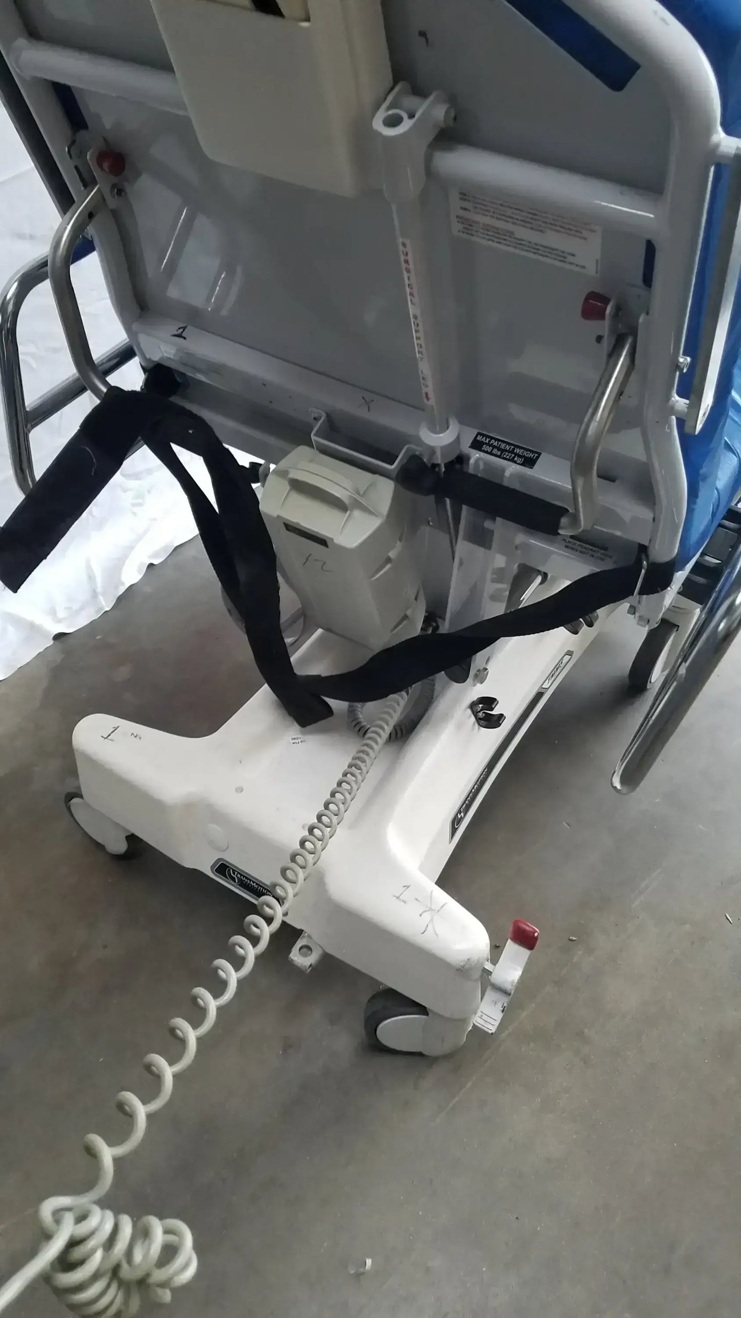 Reuse Medical Equipment TransMotion Medical TMM5 Mobile Surgical Stretcher Chair Powered Examination Chairs, second-hand product photo 19
