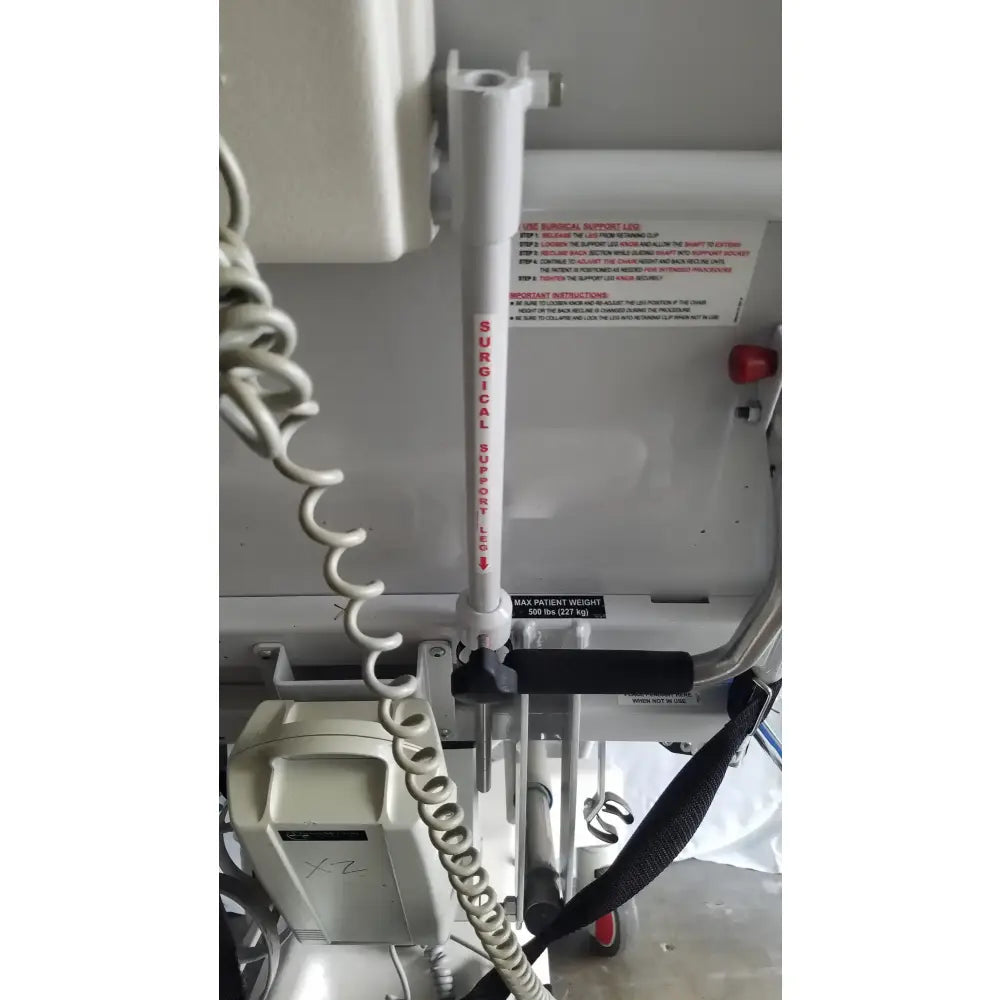 Reuse Medical Equipment TransMotion Medical TMM5 Mobile Surgical Stretcher Chair Powered Examination Chairs, second-hand product photo 15