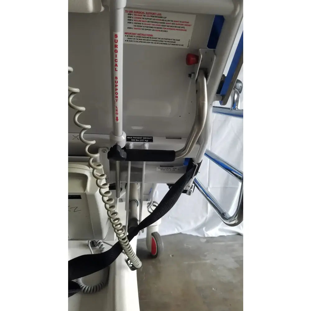 Reuse Medical Equipment TransMotion Medical TMM5 Mobile Surgical Stretcher Chair Powered Examination Chairs, second-hand product photo 13