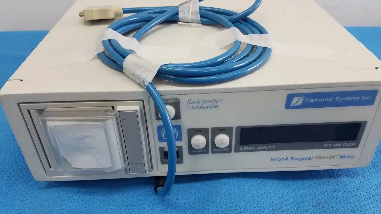 Transonic Systems HT314 Surgical Flow-QC Meter Surgical Flow-QC Meter, as-is (for parts) product photo 9