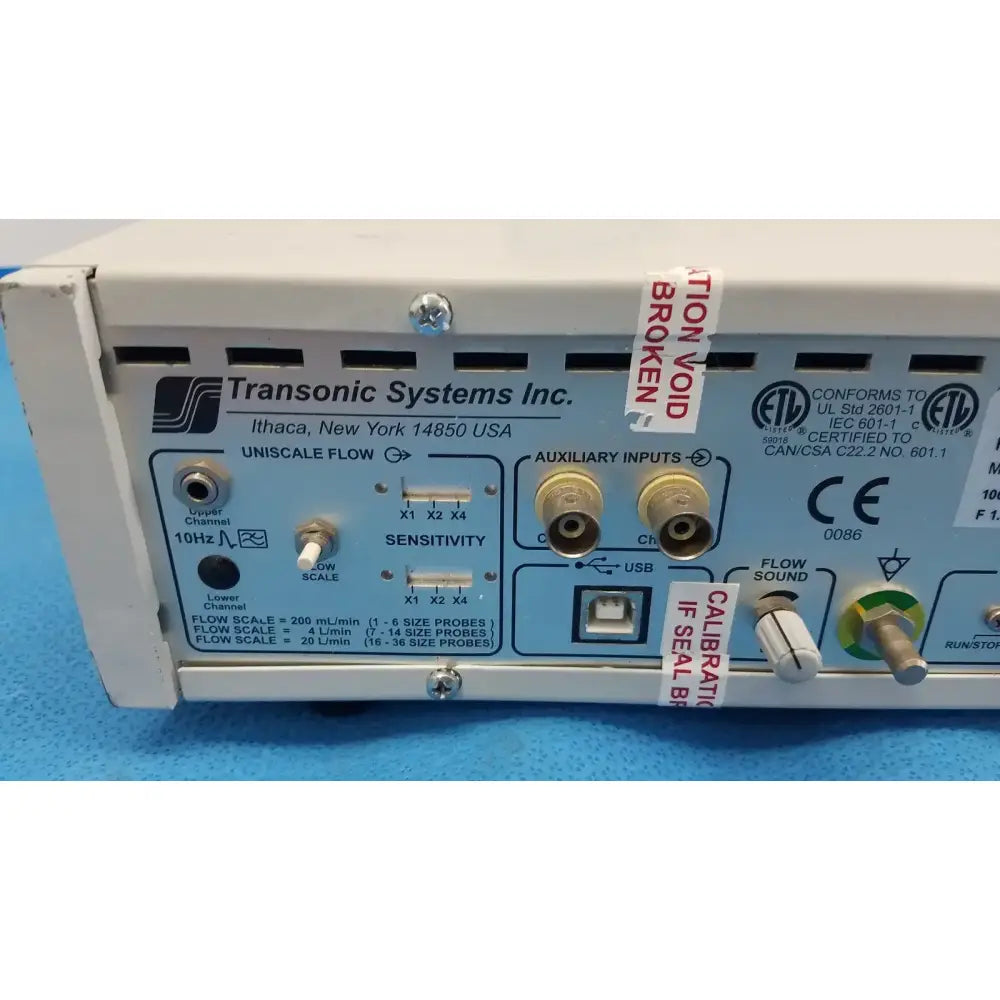 Transonic Systems HT314 Surgical Flow-QC Meter Surgical Flow-QC Meter, as-is (for parts) product photo 6