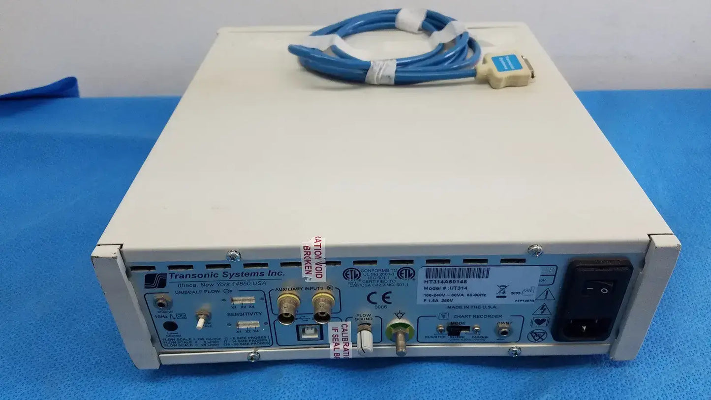 Transonic Systems HT314 Surgical Flow-QC Meter Surgical Flow-QC Meter, as-is (for parts) product photo 4