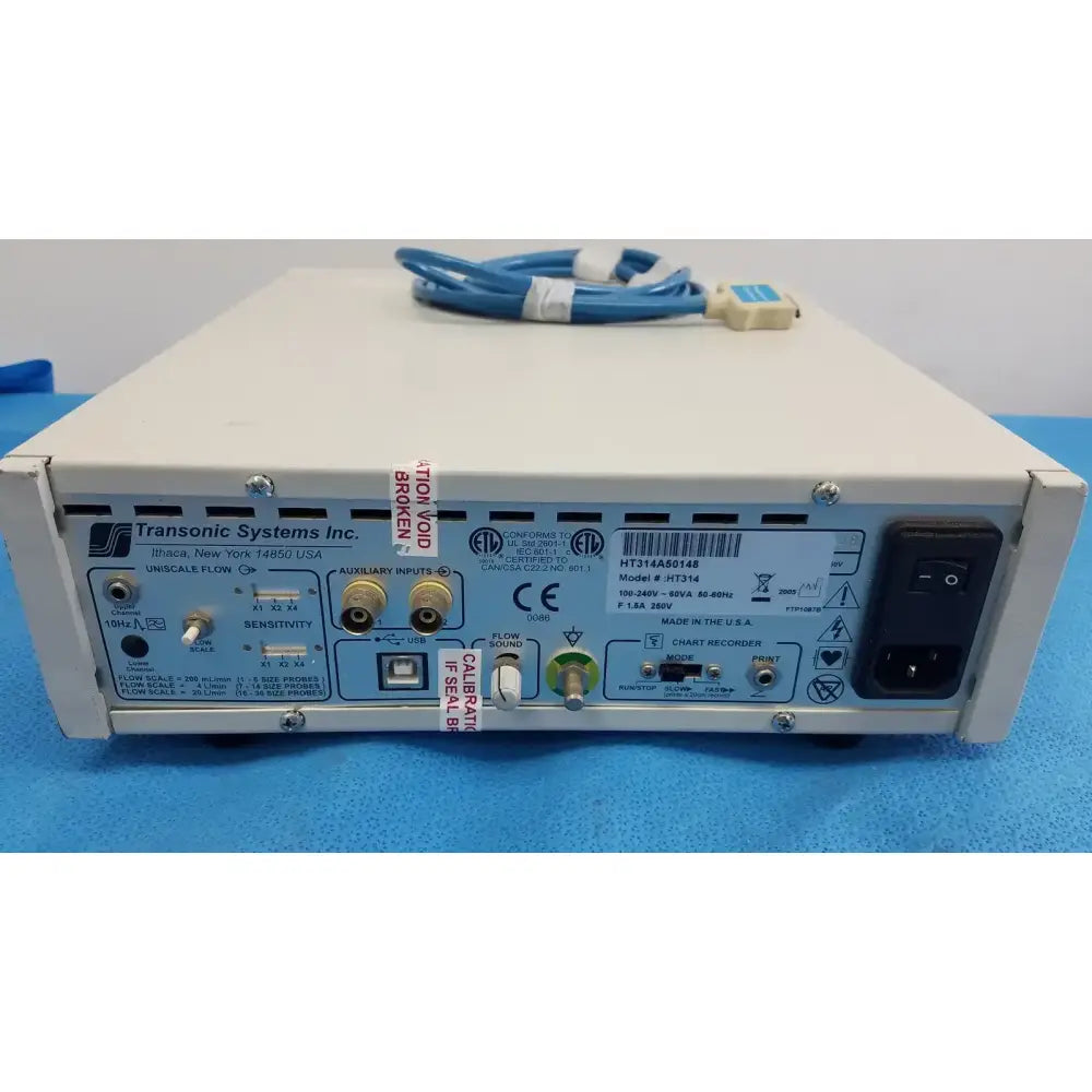 Transonic Systems HT314 Surgical Flow-QC Meter Surgical Flow-QC Meter, as-is (for parts) product photo 5