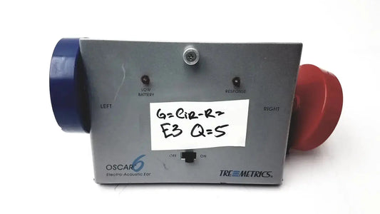 Tremetrics Oscar 6 Electro-Acoustic Ear Audiometer Part, as-is (for parts) product photo 1