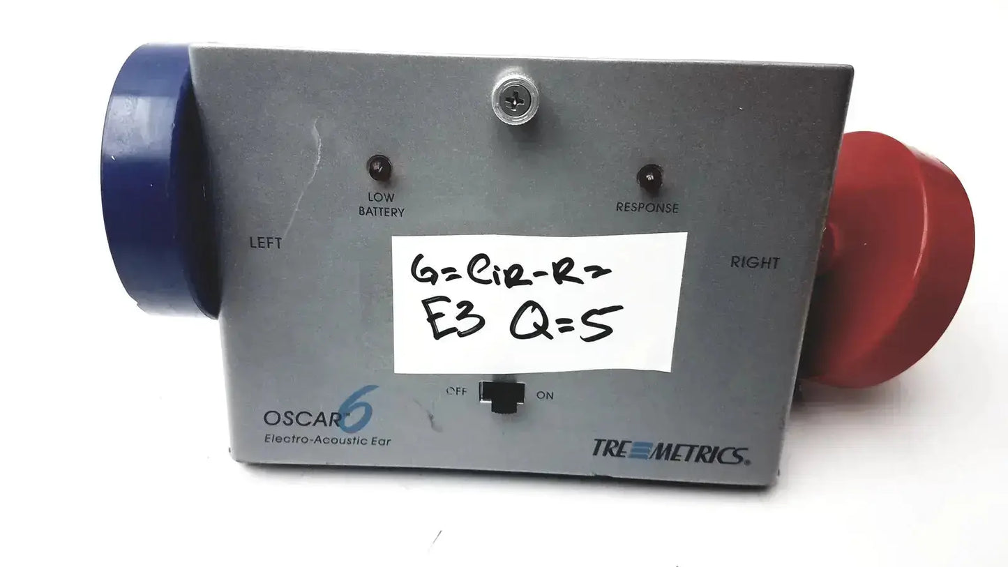 Tremetrics Oscar 6 Electro-Acoustic Ear Audiometer Part, as-is (for parts) product photo 7