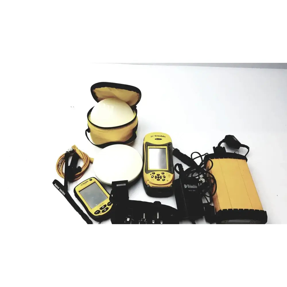 Trimble Juno 3B, Trimble Tempset, Trimble GeoXT 2008 With Other Accessories GPS Device Bundle, second-hand product photo 1