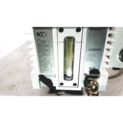 Carl Zeiss Trivac Leybold D16B Rotary Vane Vacuum Pump Rotary Vane Vacuum Pump, as-is (for parts) product photo 9