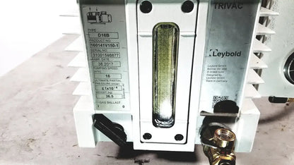 Carl Zeiss Trivac Leybold D16B Rotary Vane Vacuum Pump Rotary Vane Vacuum Pump, as-is (for parts) product photo 9