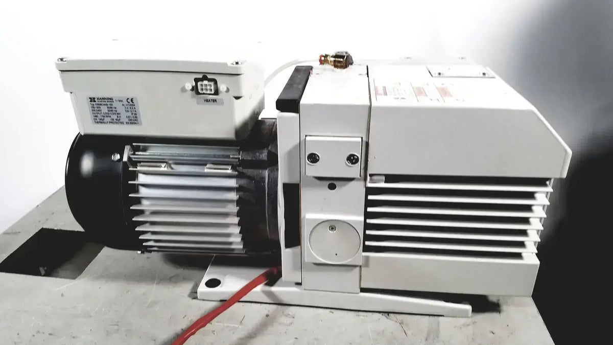 Carl Zeiss Trivac Leybold D16B Rotary Vane Vacuum Pump Rotary Vane Vacuum Pump, as-is (for parts) product photo 3